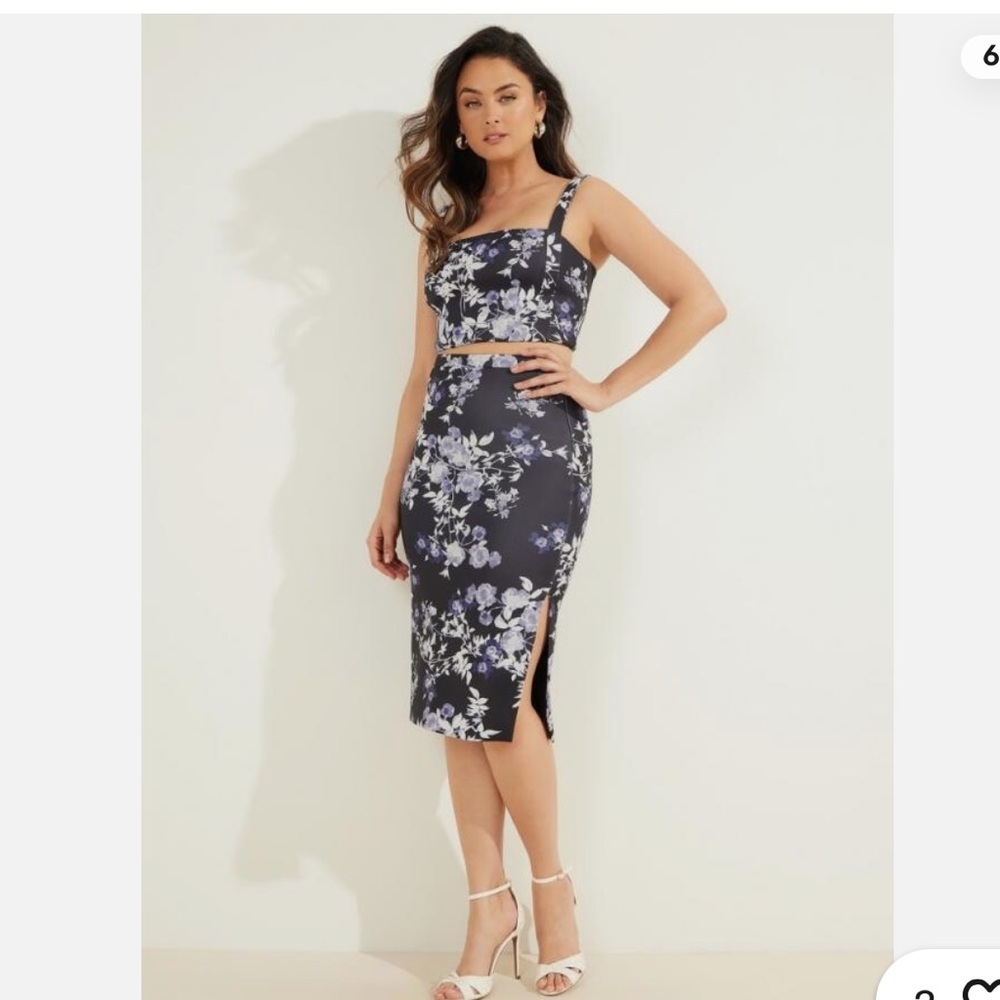 Marciano by Guess Leanara Floral Pencil Skirt